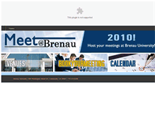 Tablet Screenshot of meetingatbrenau.com